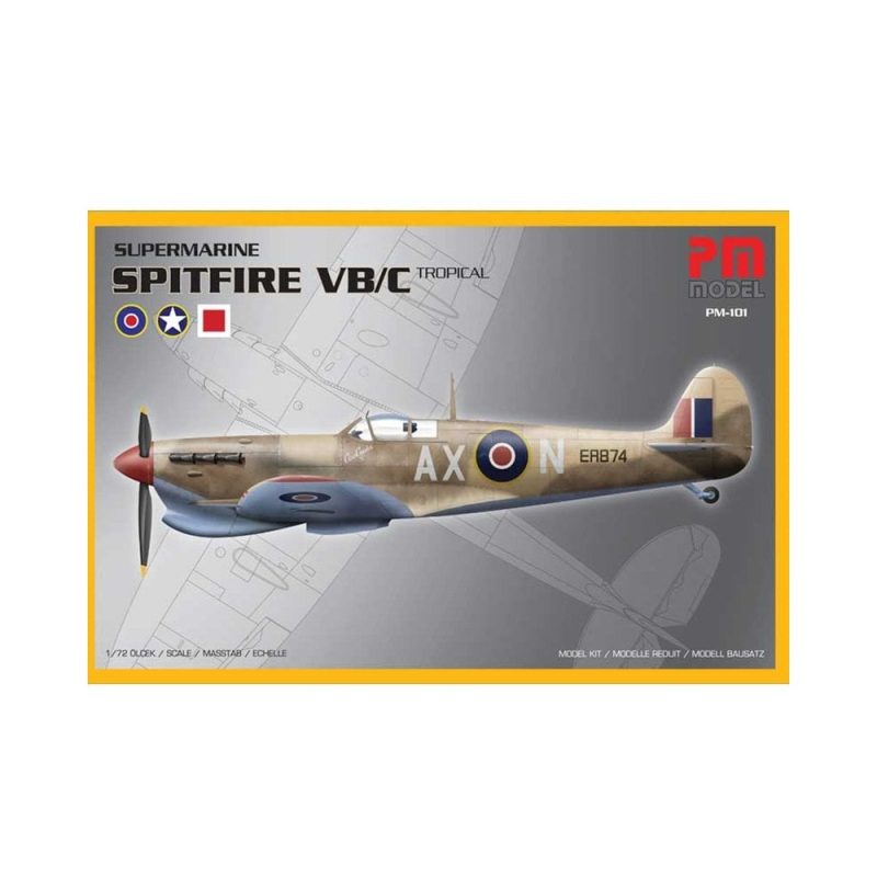 1/72 Supermarine Spitfire VB/VC Tropical PM Model 101
