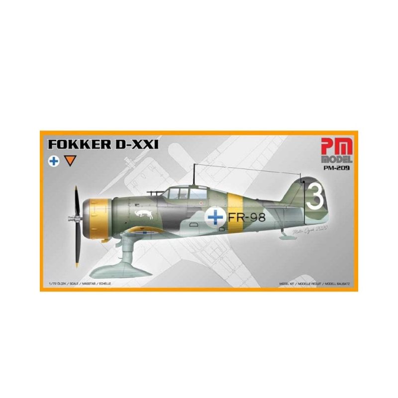 1/72 Fokker D-XXI (FR-98) PM Model 209