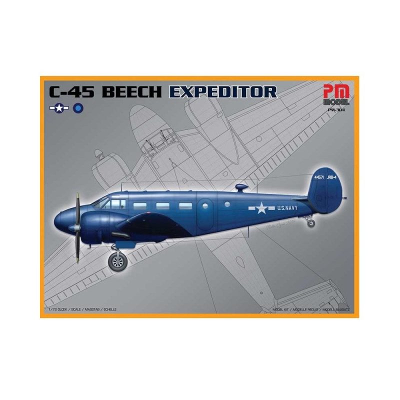 Beech C-45 Expeditor Royal Navy 1:72 PM 