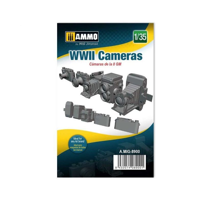1/35 WWII Cameras AMIG8900 Ammo