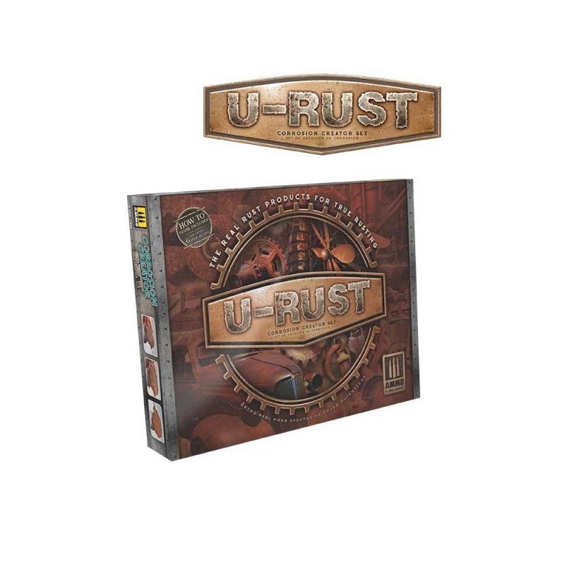 U-Rust Corrosion Creator Set Ammo A.MIG-7460 U-Rust Corrosion Creator Set Ammo A.MIG-7460