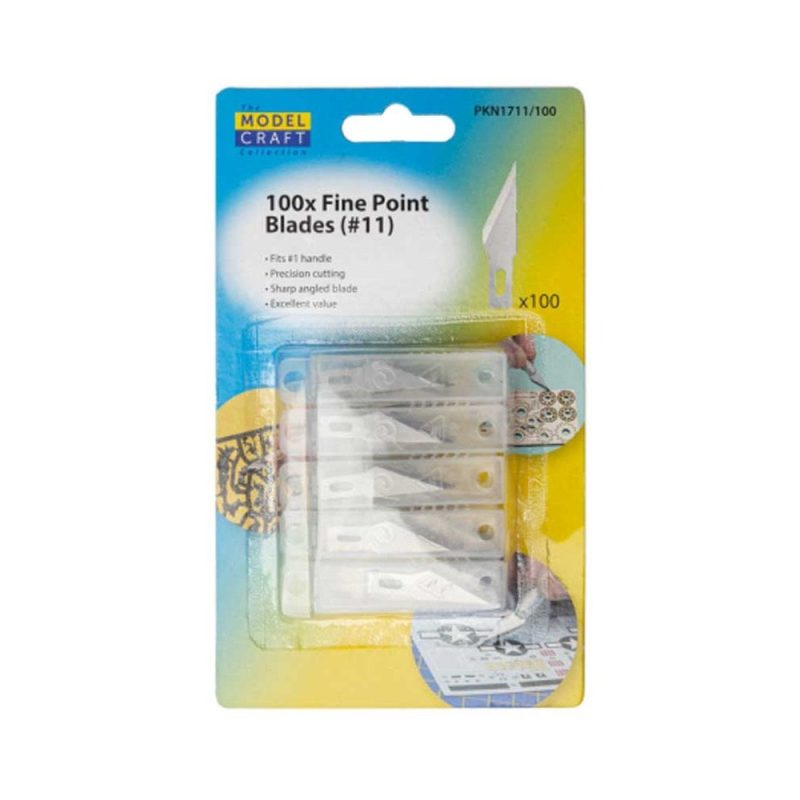 100X Fine Point Blades (#11)