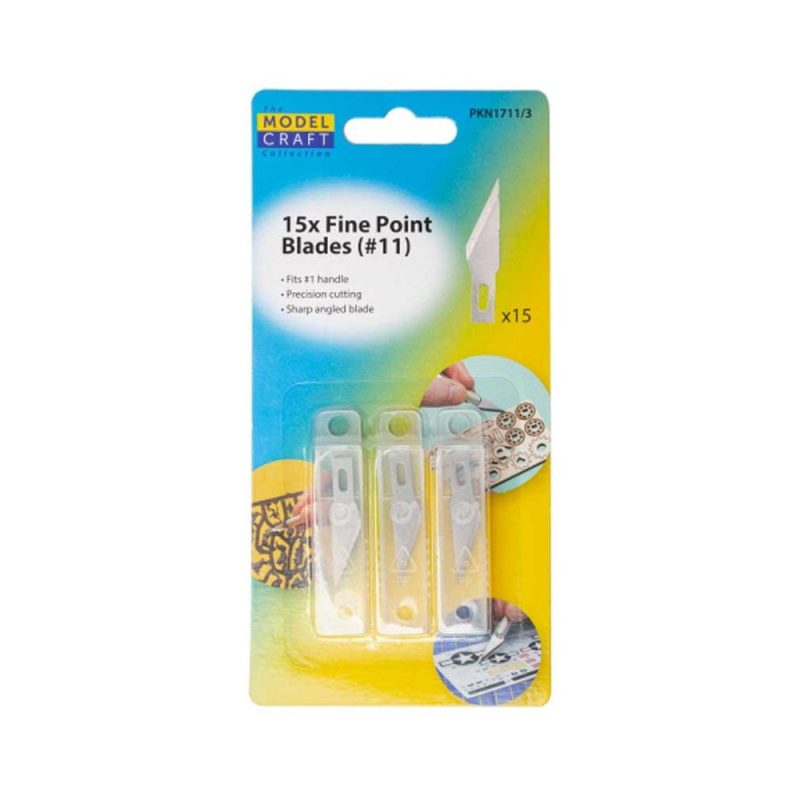 15X Fine Point Blades (#11) 15X Fine Point Blades (#11)