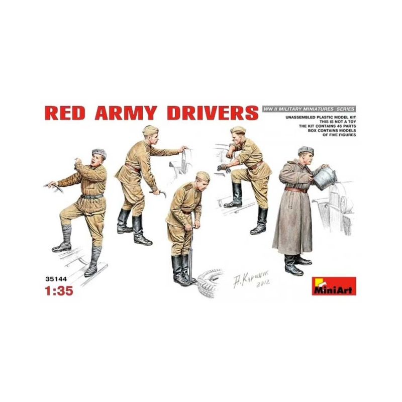 Miniart Red Army Drivers (1/35) 35144 Miniart Red Army Drivers (1/35) 35144