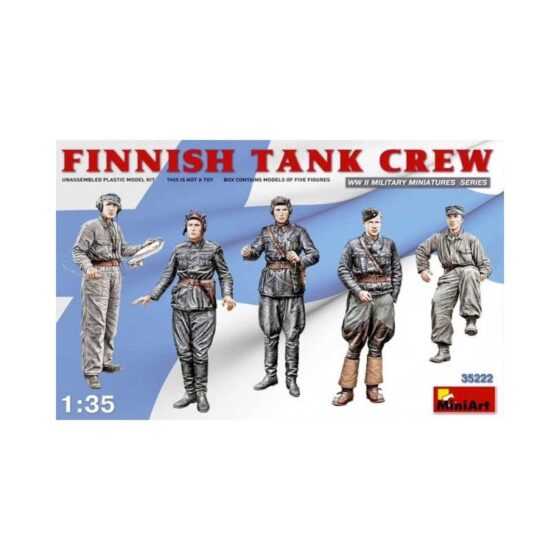 Miniart Finnish Tank Crew (1/35) 35222 Miniart Finnish Tank Crew (1/35) 35222