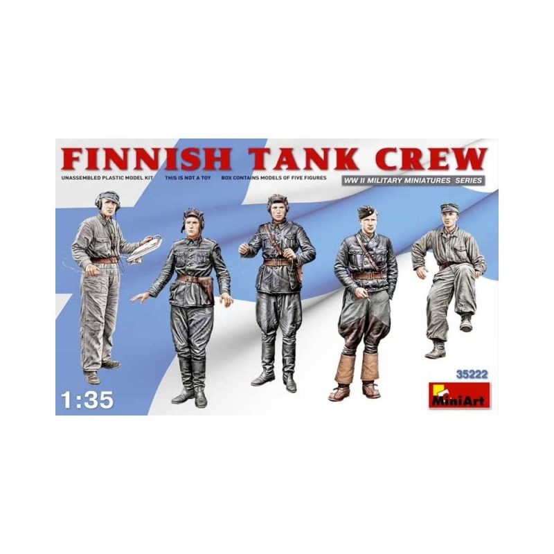 Miniart Finnish Tank Crew (1/35) 35222