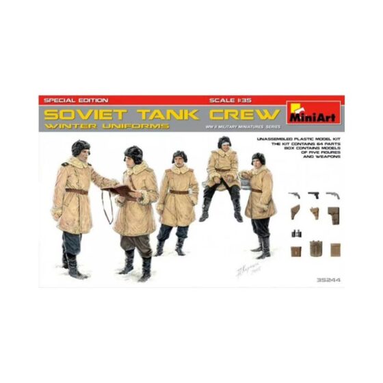 Miniart Soviet Tank Crew Winter Special Edition (1/35) 35244 Miniart Soviet Tank Crew Winter Special Edition (1/35) 35244