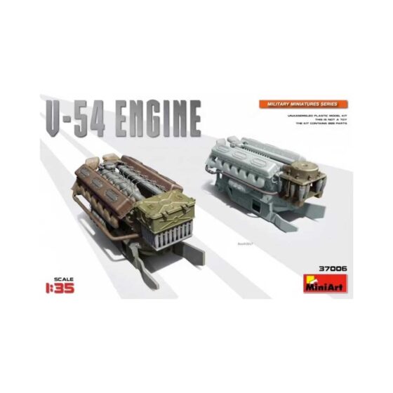 Miniart V-54 Engine for T-54 Tank (1/35) 37006 Miniart V-54 Engine for T-54 Tank (1/35) 37006
