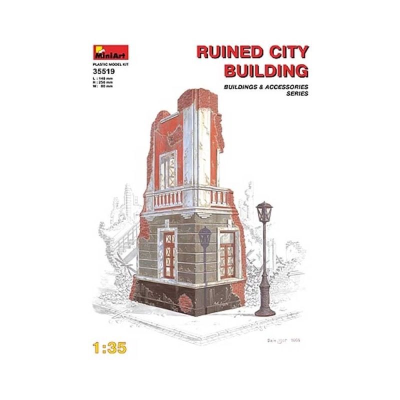 Miniart Ruined City Building (1/35) 35519 Miniart Ruined City Building (1/35) 35519