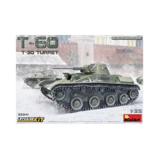 Miniart T-60 (T-30 Turret) with Interior (1/35) 35241 Miniart T-60 (T-30 Turret) with Interior (1/35) 35241