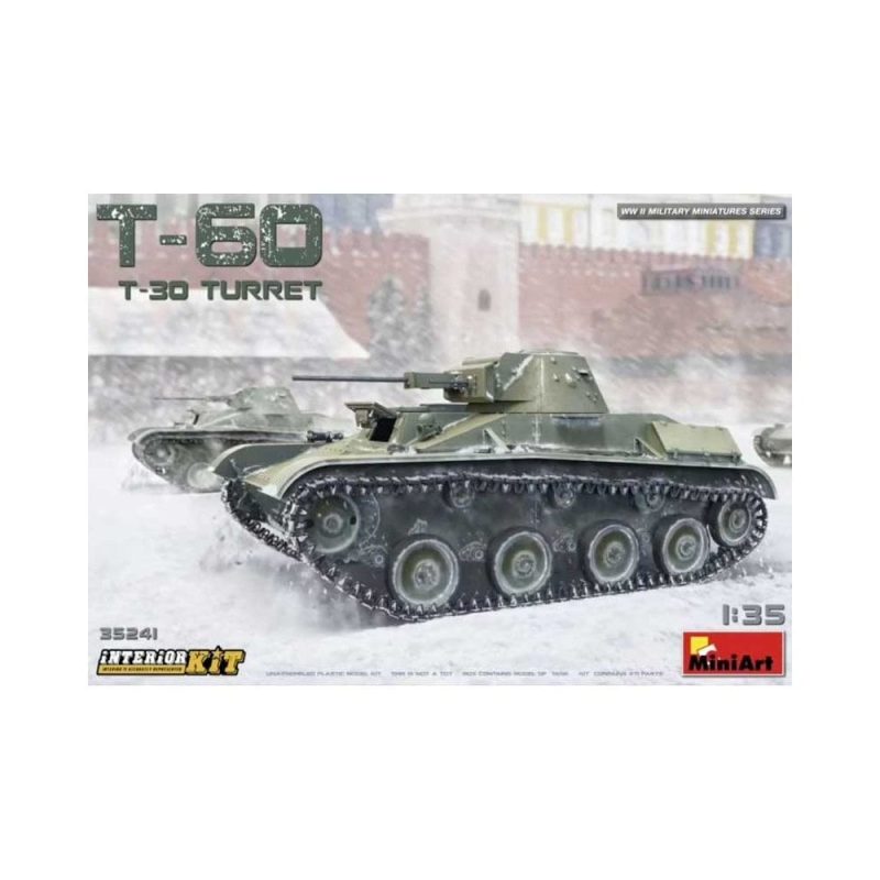Miniart T-60 (T-30 Turret) with Interior (1/35) 35241