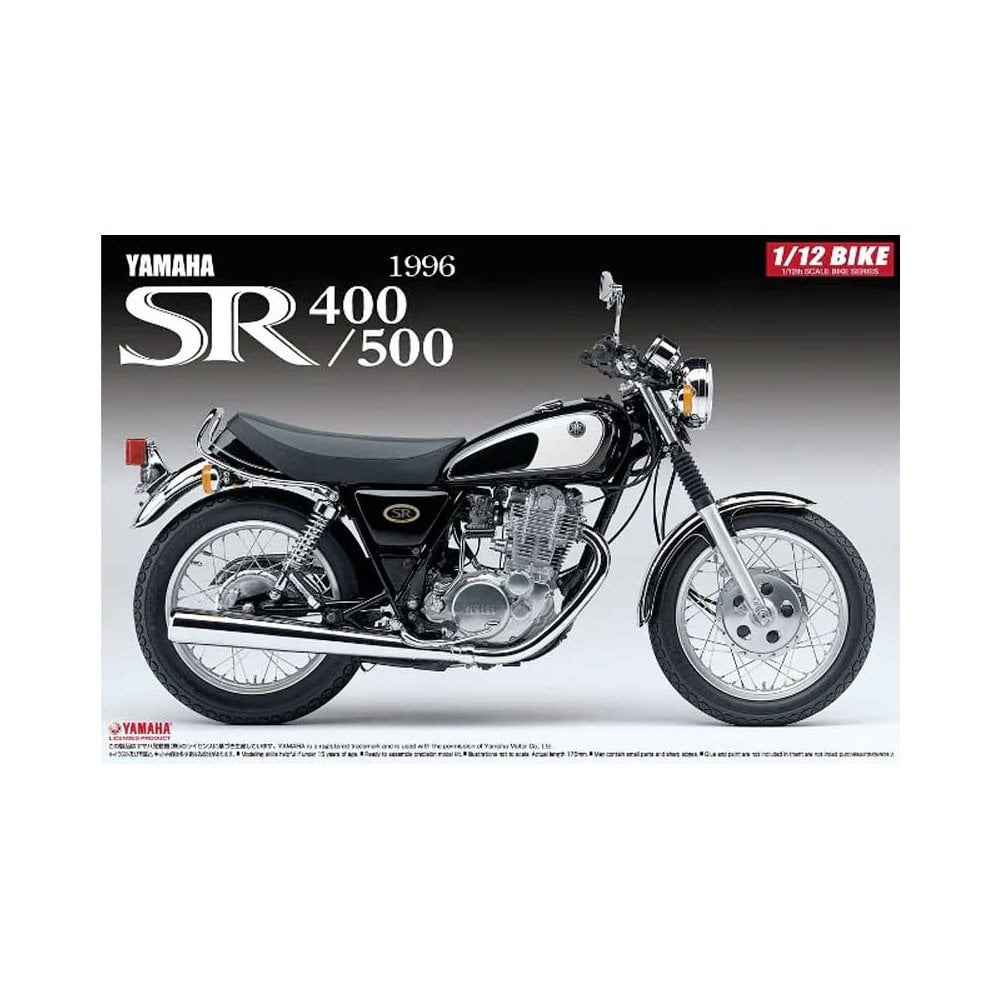 1/12 Yamaha SR400/500 1996 Aoshima 05169 – Scale Model Shop