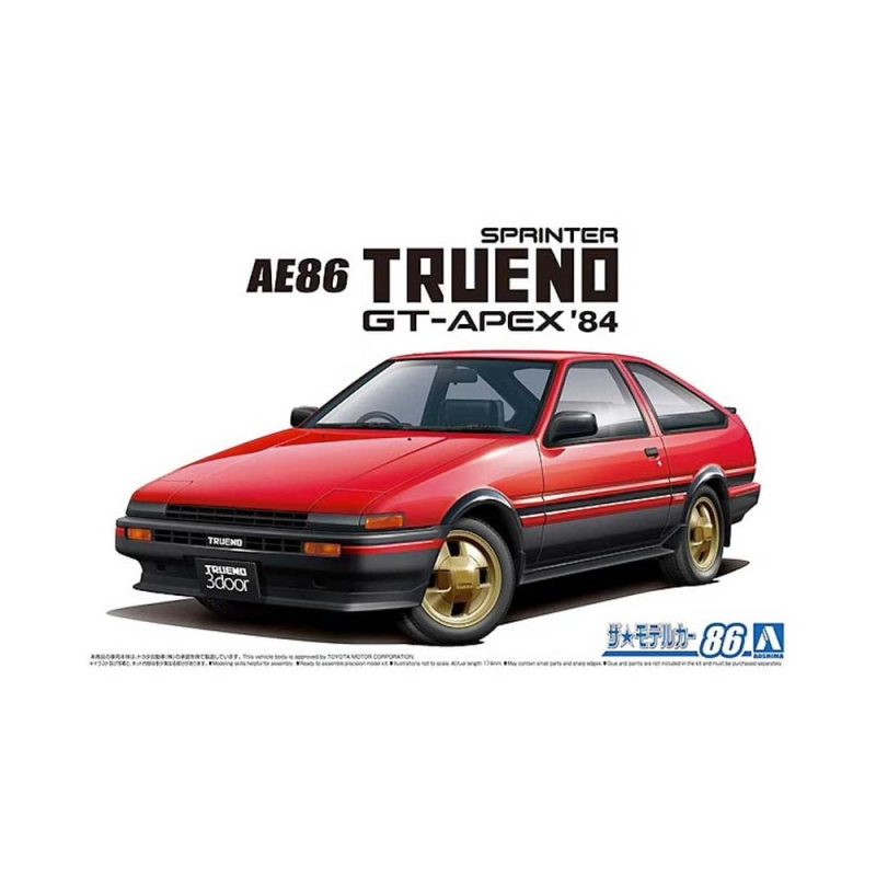 1/24 Toyota AE86 Sprinter Trueno GT-APEX '84 Aoshima 05969