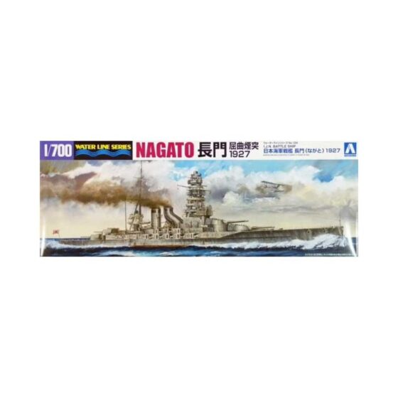 Aoshima IJN Battleship Nagato 1927 (1/700) 04511 Aoshima IJN Battleship Nagato 1927 (1/700) 04511