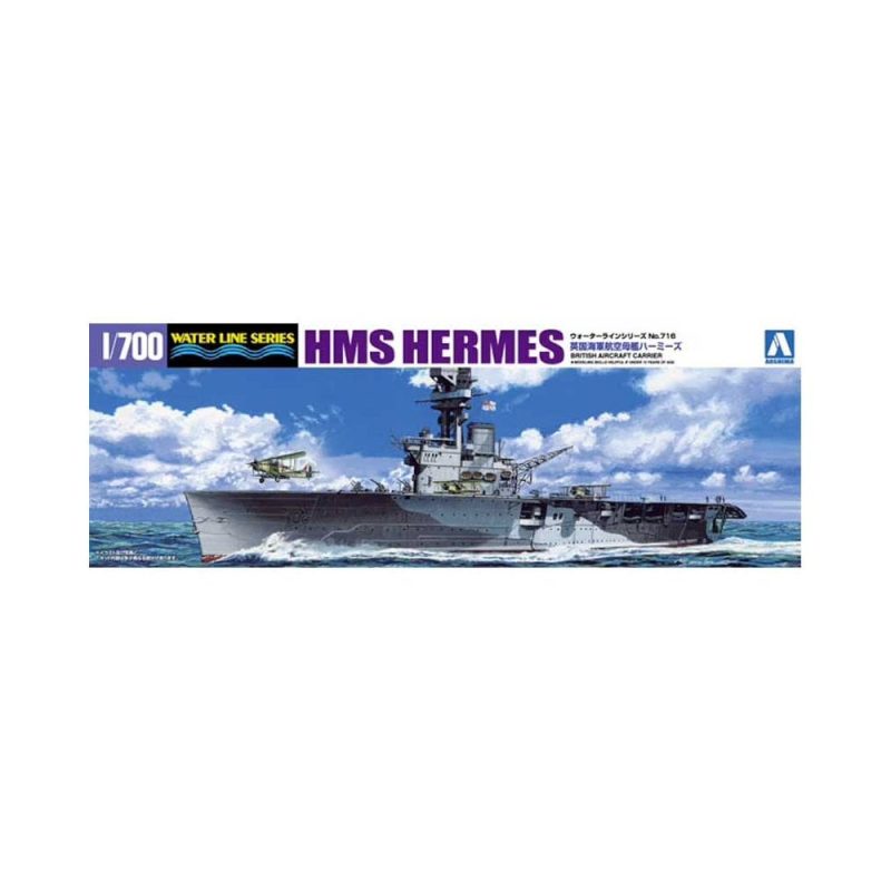 1/700 Water Line Series No. 716 HMS Hermes Aoshima 05103 1/700 Water Line Series No. 716 HMS Hermes Aoshima 05103