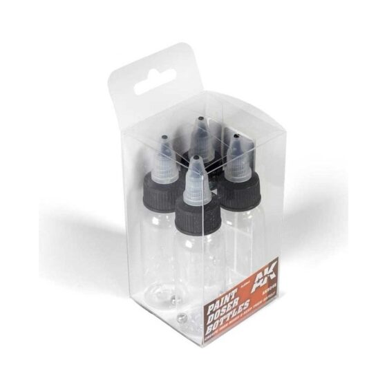 AK Interactive Paint Dropper Bottles (30ml) AK-9046 AK Interactive Paint Dropper Bottles (30ml) AK-9046