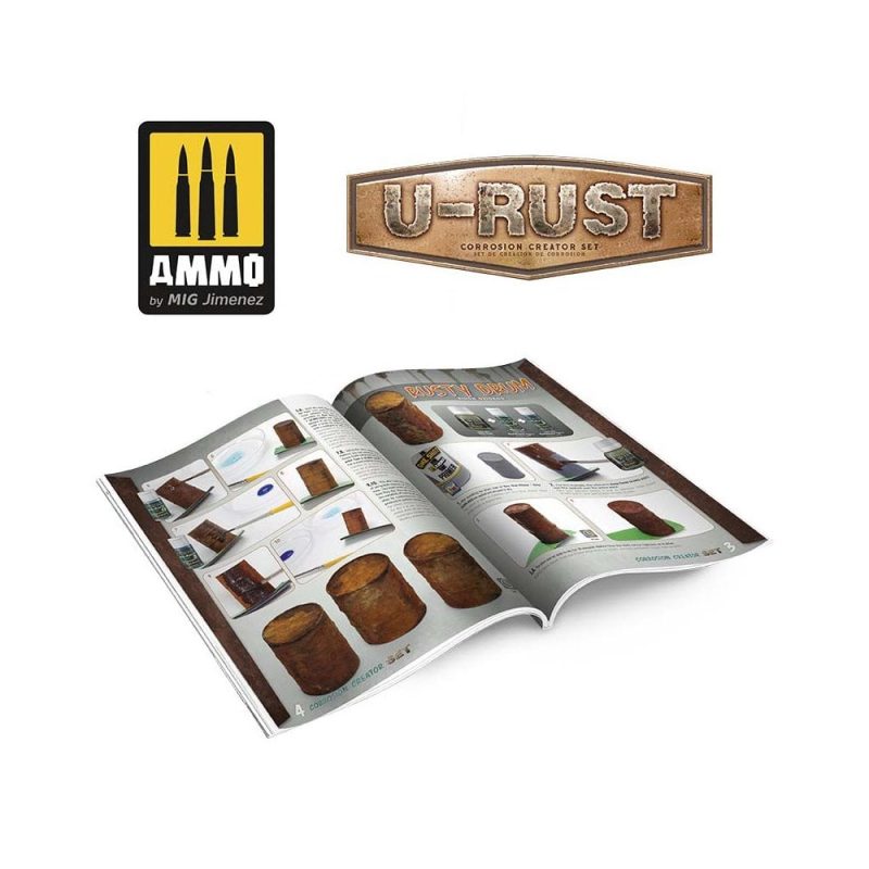 U-Rust Corrosion Creator Set Ammo A.MIG-7460 U-Rust Corrosion Creator Set Ammo A.MIG-7460