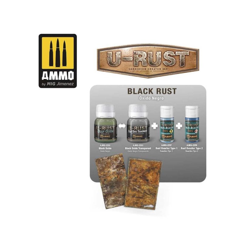 U-Rust Corrosion Creator Set Ammo A.MIG-7460 U-Rust Corrosion Creator Set Ammo A.MIG-7460