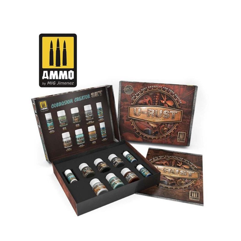 U-Rust Corrosion Creator Set Ammo A.MIG-7460 U-Rust Corrosion Creator Set Ammo A.MIG-7460
