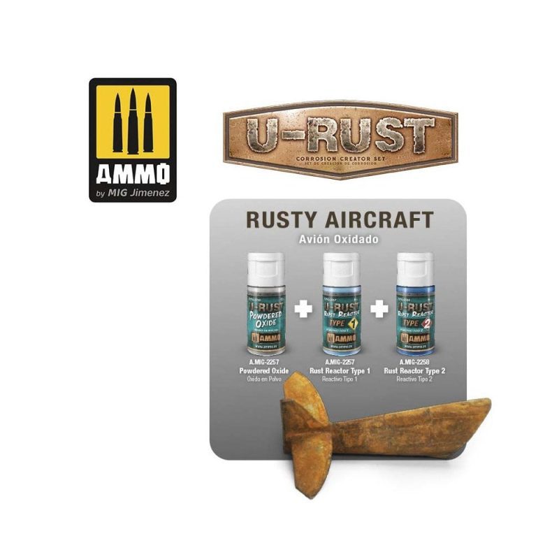 U-Rust Corrosion Creator Set Ammo A.MIG-7460 U-Rust Corrosion Creator Set Ammo A.MIG-7460