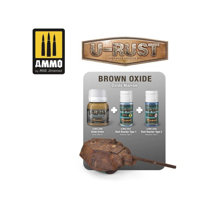 U-Rust Corrosion Creator Set Ammo A.MIG-7460 U-Rust Corrosion Creator Set Ammo A.MIG-7460