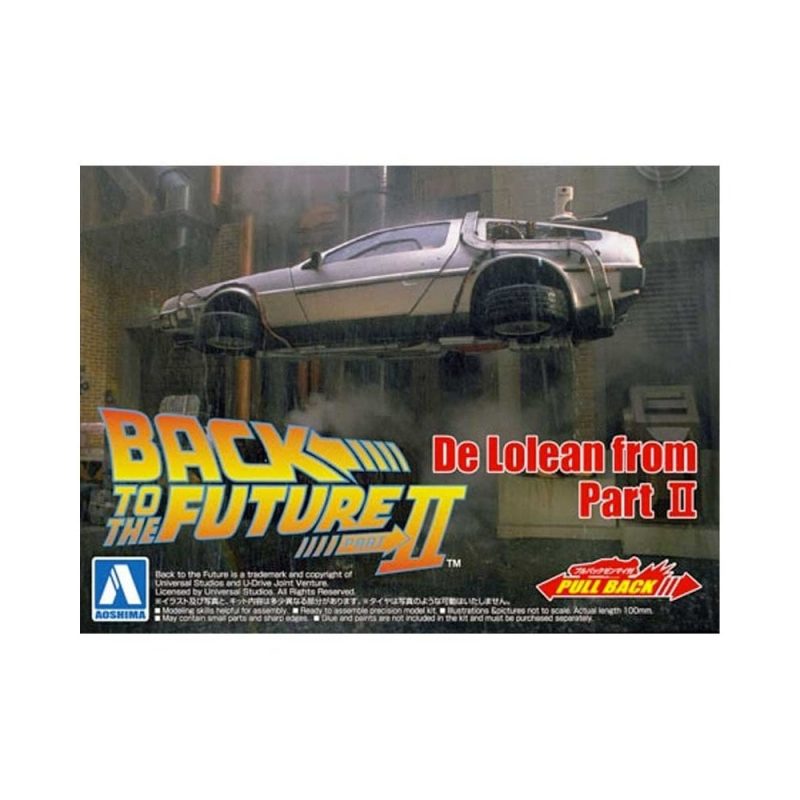 1/43 DeLorean DMC-12 Back to the Future II Aoshima 05476 1/43 DeLorean DMC-12 Back to the Future II Aoshima 05476