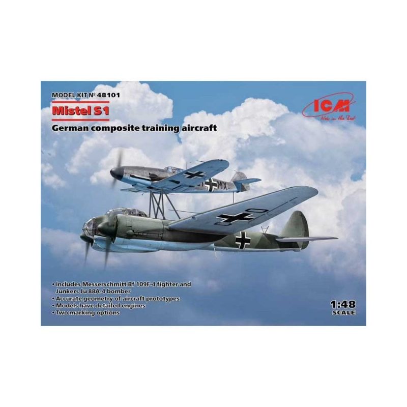 1/48 Mistel S1, German Composite Training Aircraft ICM 48101