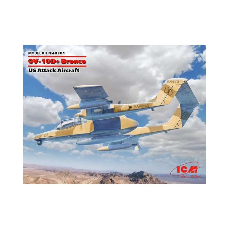 1/48 OV-10D+ Bronco US Attack Aircraft ICM 48301