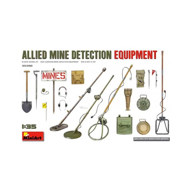 Miniart Allied Mine Detection Equipment (1/35) 35390