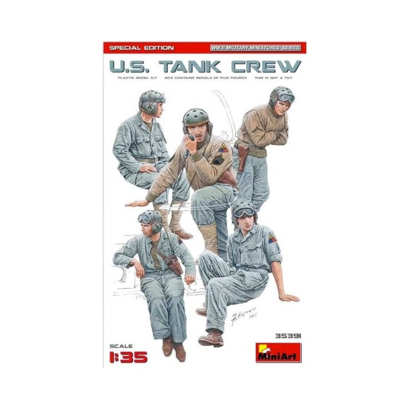 Miniart US Tank Crew. (Special Edit) (1/35) 35391