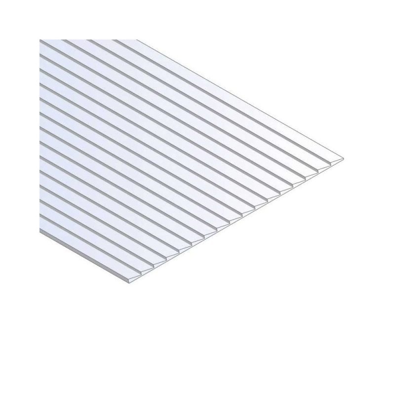 Evergreen White Styrene Clapboard Siding Sheet (.030") EG4031
