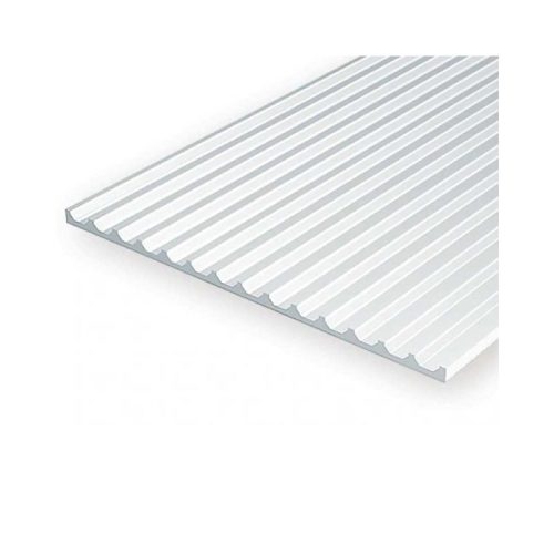 Evergreen Scale Models- Profili in plastica, Colore Bianco, Small Evergreen Scale Models- Profili in plastica, Colore Bianco, Small