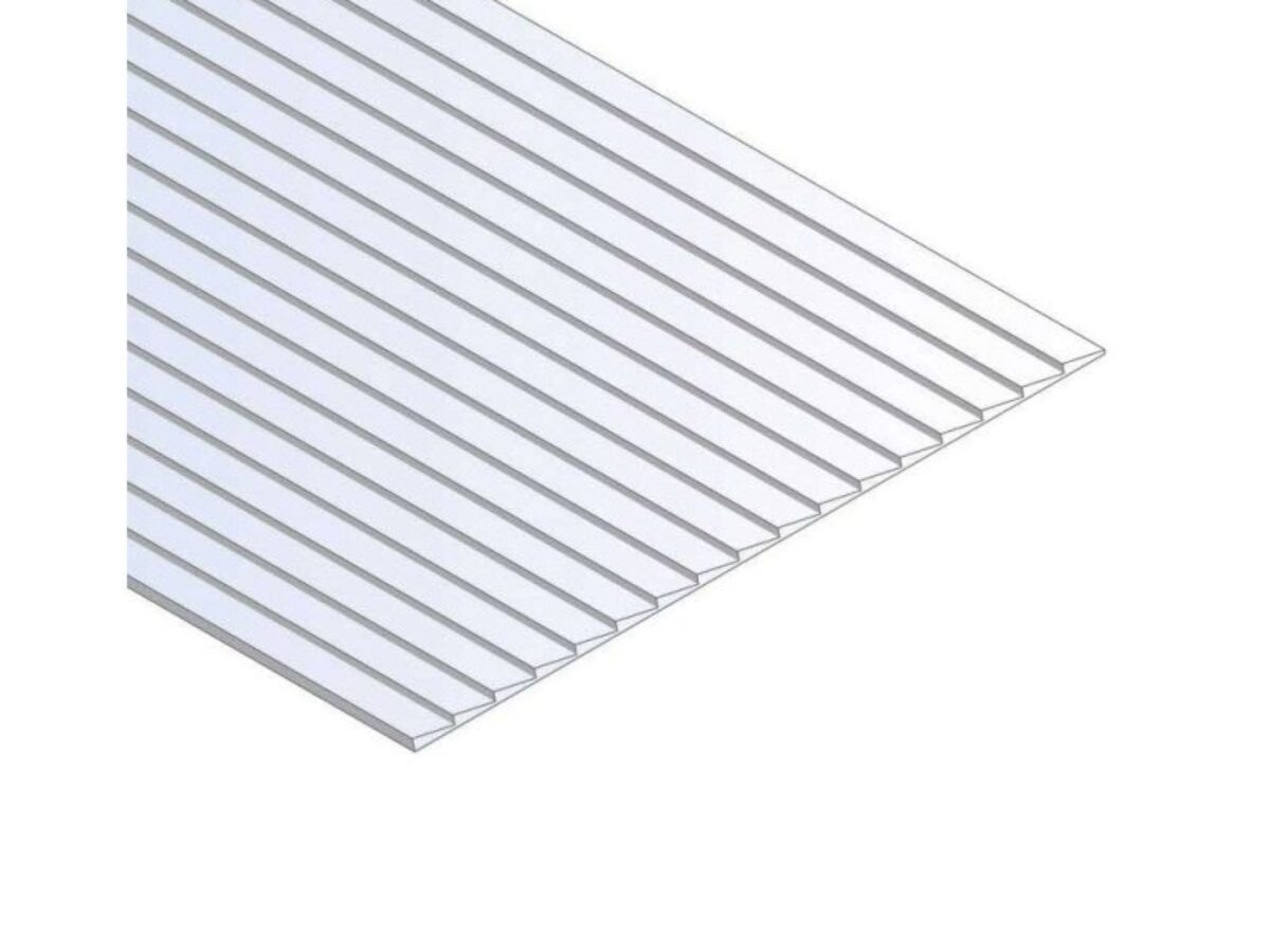 EverGreen 2050 Structured Plate - 0.5mm X 150x300mm Polystyrene Sheet For Model Making