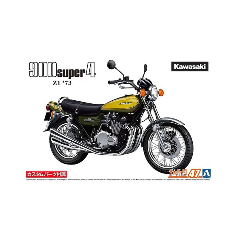1/12 Kawasaki 900 Super 4 Model Z1 1973 1/12 Kawasaki 900 Super 4 Model Z1 1973