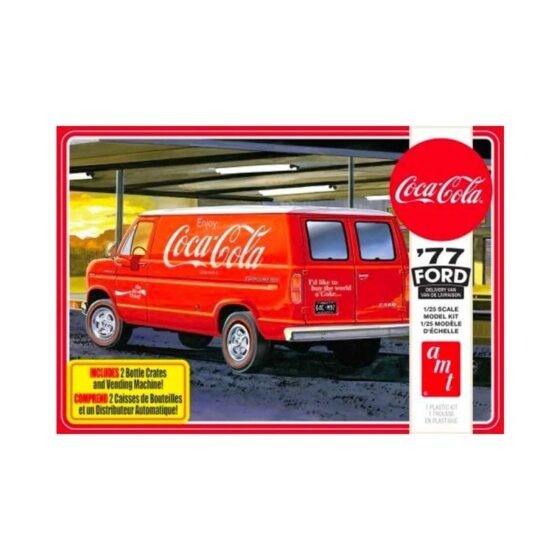 1/25 77 Ford Coca-Cola Delivery Van AMT 1173M 1/25 77 Ford Coca-Cola Delivery Van AMT 1173M