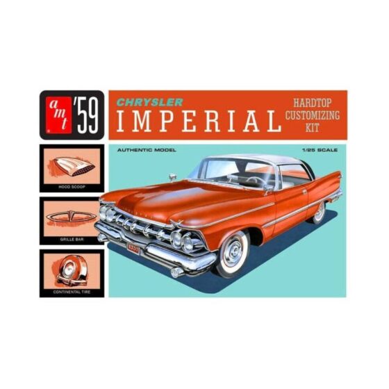 1/25 1959 Chrysler Imperial Hardtop AMT 1136 1/25 1959 Chrysler Imperial Hardtop AMT 1136