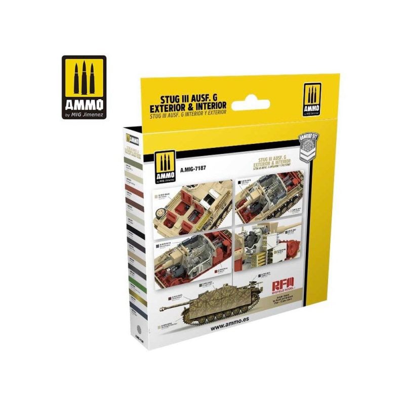 STUG III AUSF. G Exterior & Interior Set Ammo A.MIG-7187 STUG III AUSF. G Exterior & Interior Set Ammo A.MIG-7187