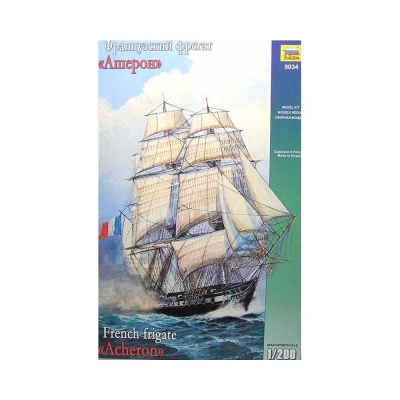 Zvezda French Frigate "Acheron" (1/200) 9034