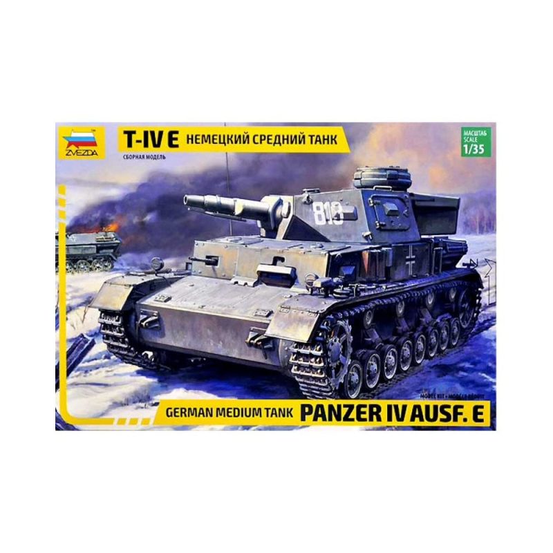 Zvezda Pz.Kpfw. IV Ausf. E German Medium Tank (1/35) 3641