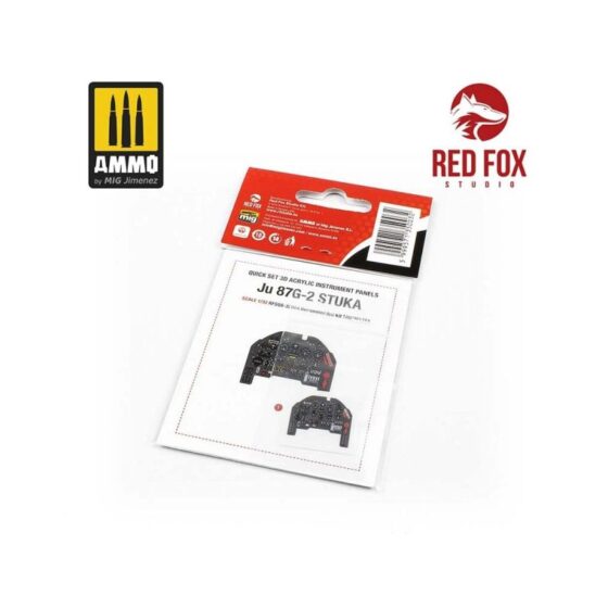 1/32 Junkers Ju-87G-2 Stuka (for Trumpeter kit) Red Fox Studio SQS-32004 1/32 Junkers Ju-87G-2 Stuka (for Trumpeter kit) Red Fox Studio SQS-32004