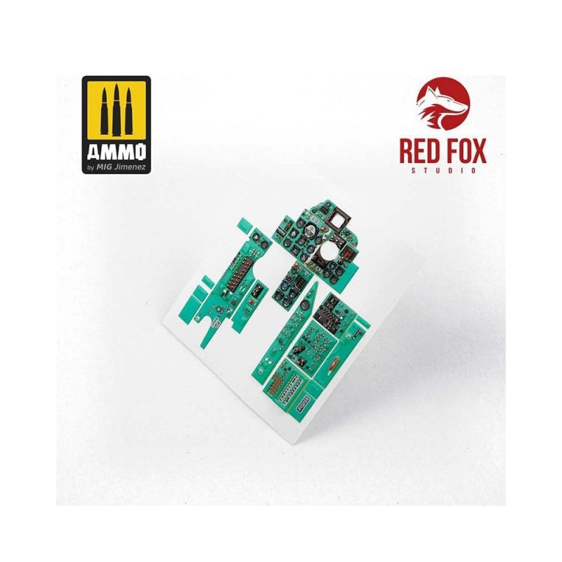 1/32 MiG-21MF Fishbed-J (for Trumpeter kit) Red Fox Studio SQS-32016 1/32 MiG-21MF Fishbed-J (for Trumpeter kit) Red Fox Studio SQS-32016