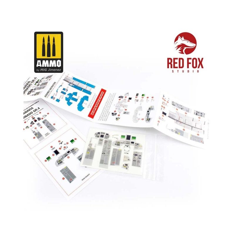 1/32 Panavia Tornado Gr.4 (for Italeri kit) Red Fox Studio SQS-32031 1/32 Panavia Tornado Gr.4 (for Italeri kit) Red Fox Studio SQS-32031