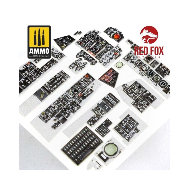 1/32 McDonnell DOUGLAS F-4J Phantom II (for Tamiya kit) Red Fox Studio SQS-32036