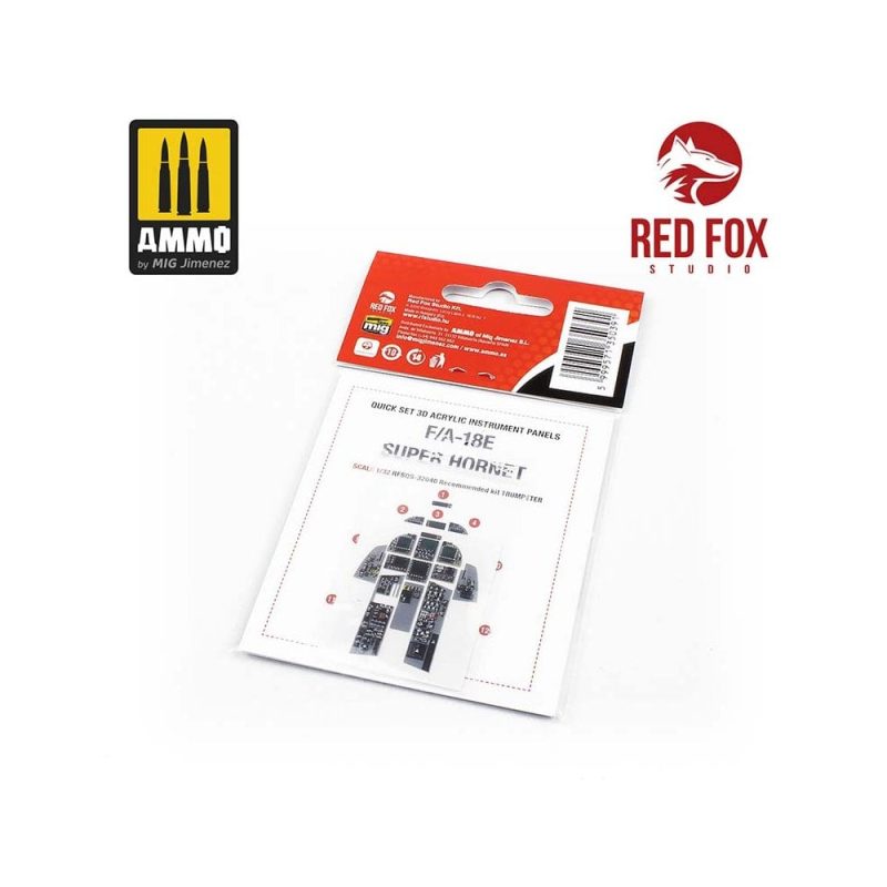 1/32 F/A-18E Super Hornet (for Trumpeter kit) Red Fox Studio SQS-32040