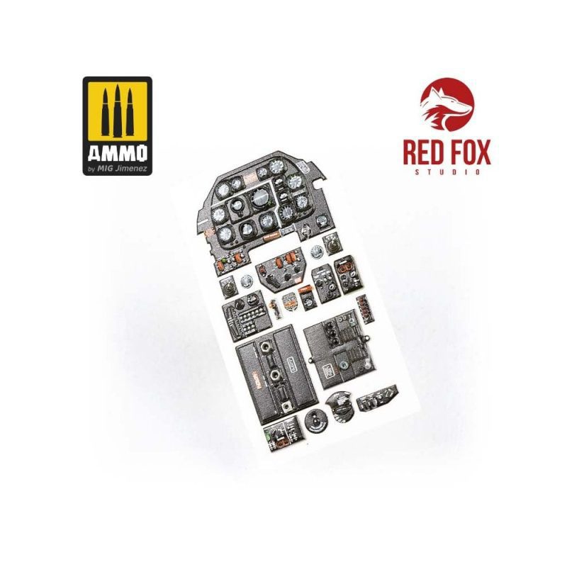 1/32 P-51D Mustang (for Tamiya kit) Red Fox Studio SQS-32044