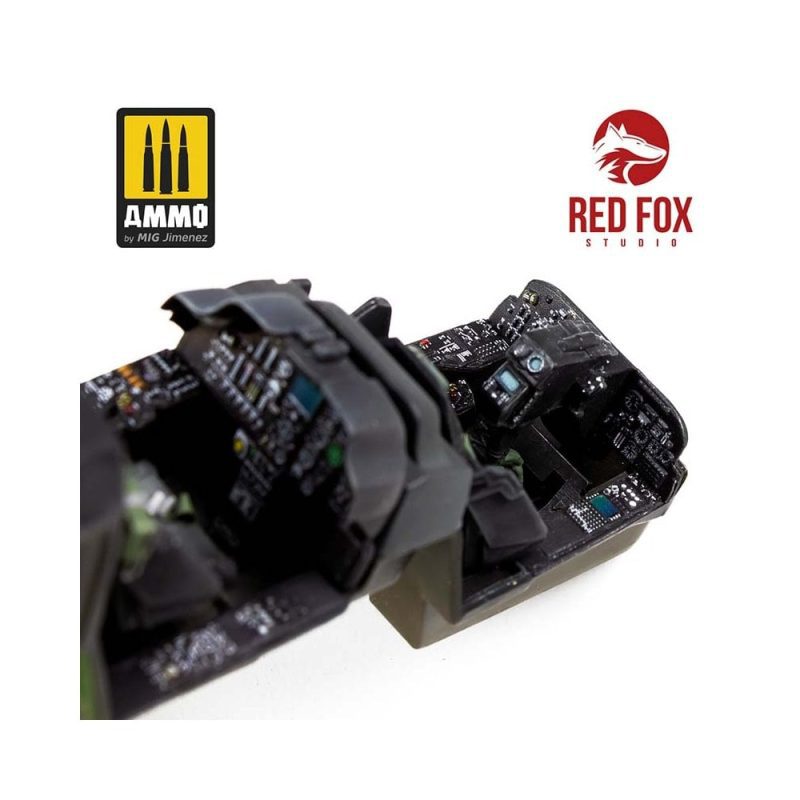 1/32 AH-64A Apache (for Revell kit) Red Fox Studio SQS-32048