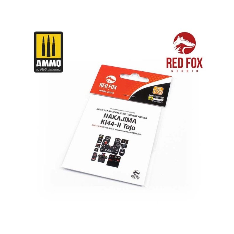 1/32 Nakajima Ki44-II Tojo (for Hasegawa kit) Red Fox Studio SQS-32049