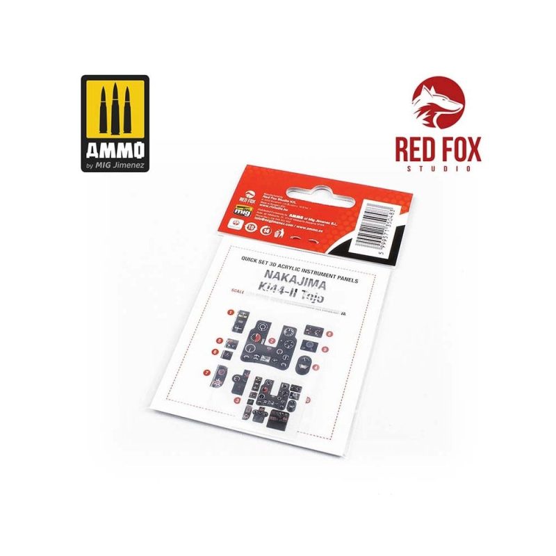 1/32 Nakajima Ki44-II Tojo (for Hasegawa kit) Red Fox Studio SQS-32049