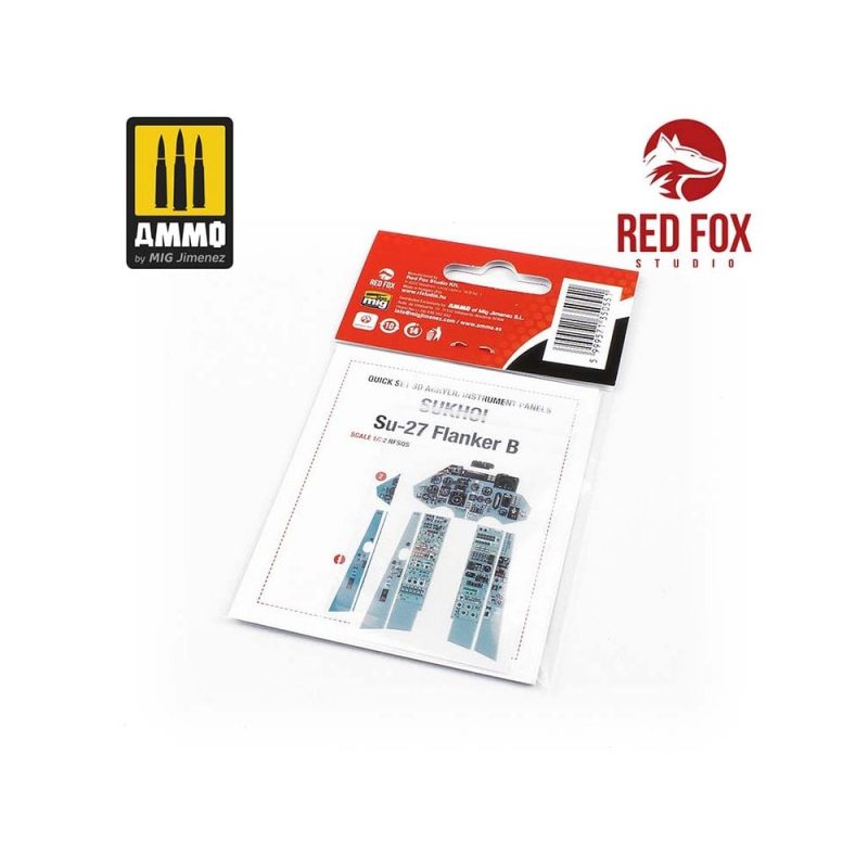 1/32 Sukhoi Su-27 Flanker B (for Trumpeter kit) Red Fox Studio SQS-32056