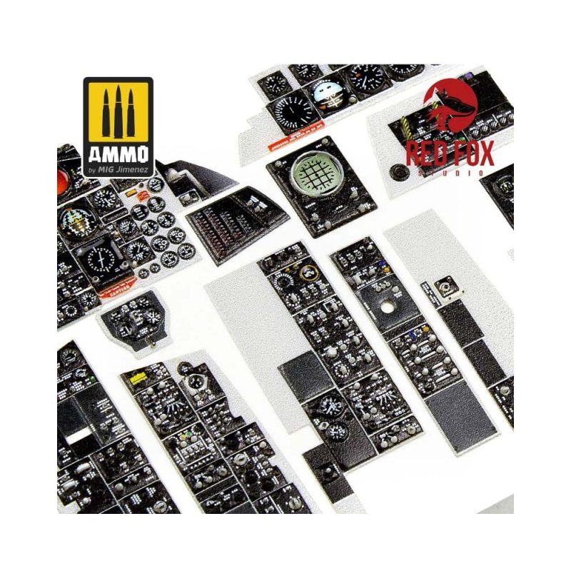 1/32 McDonell DOUGLAS F-4F Phantom II (for Revell kit) Red Fox Studio SQS-32059